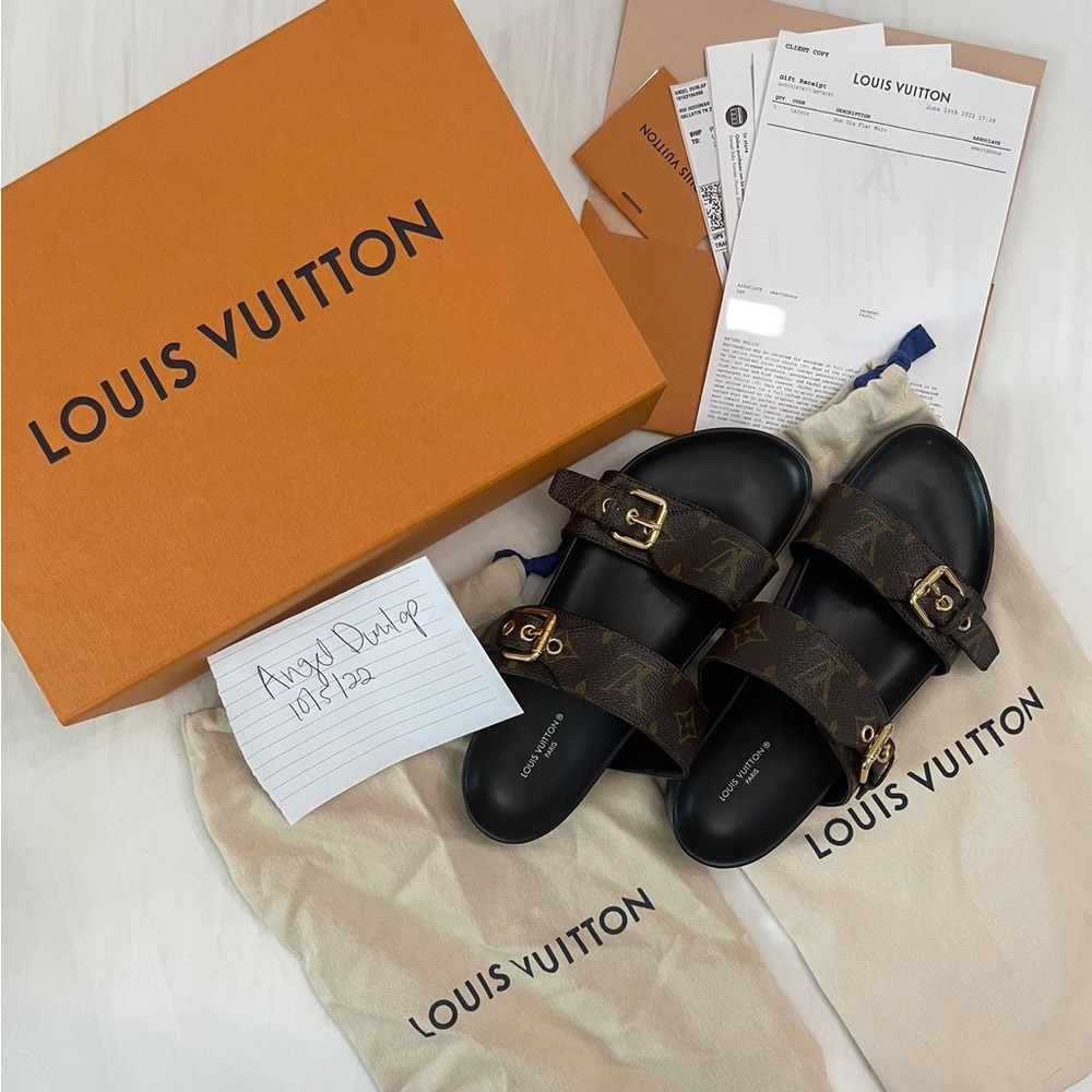 Louis Vuitton Bom Dia Mule size 39